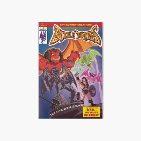 Battle Tribes - Return of the Demon Art Board Print