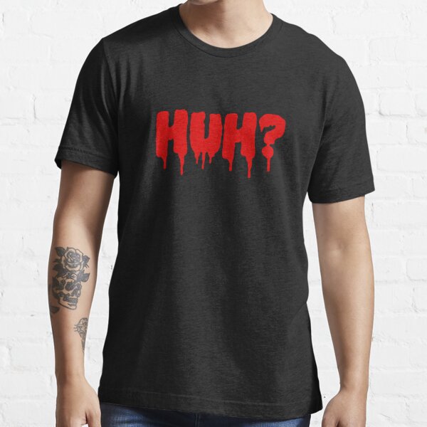 Huh Meme T-shirt Emoji T-shirt Cotton Shirt