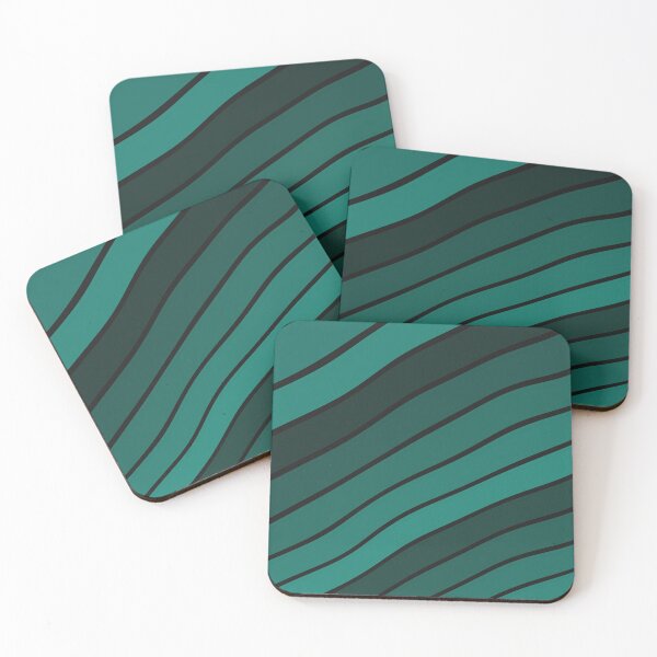 Item preview, Minimal random stepped gradient cyan designed and sold by IZ-MdVerz.