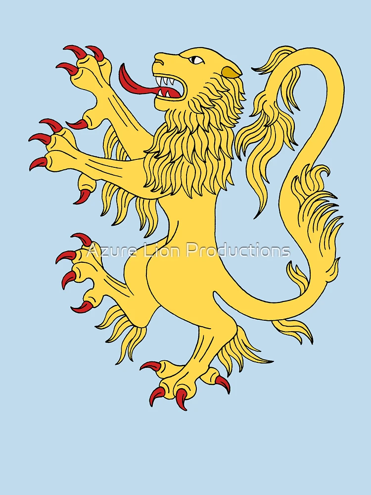 Thumbnail 7 of 7, Essential T-Shirt, Lion Rampant designed and sold by Azure Lion Productions.