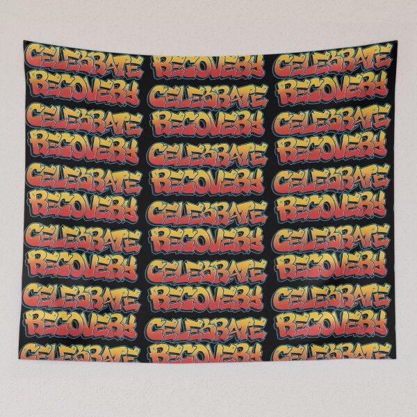 Item preview, Celebrate Recovery Graffiti designed and sold by karenbarrett.