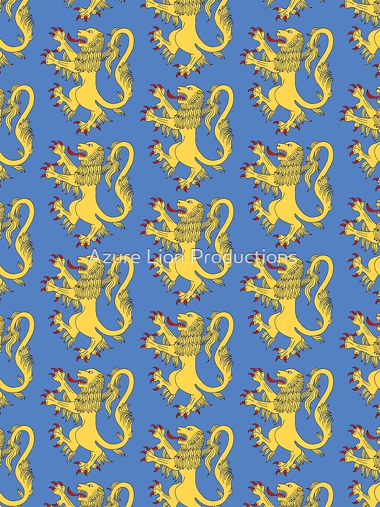 Thumbnail 3 of 3, Scarf, Lion Rampant designed and sold by RHFay.