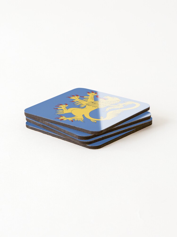 Thumbnail 4 of 5, Coasters (Set of 4), Lion Rampant designed and sold by RHFay.