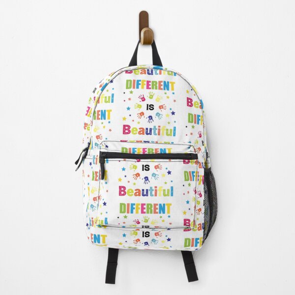 Artikelvorschau, Different Is Beautiful I am raising One Autistic support Be Positive Aspire To Inspire Happy Life Apparel Essential Motivation Inspiration Joy Mood entworfen und verkauft von DesignByHeartUK.
