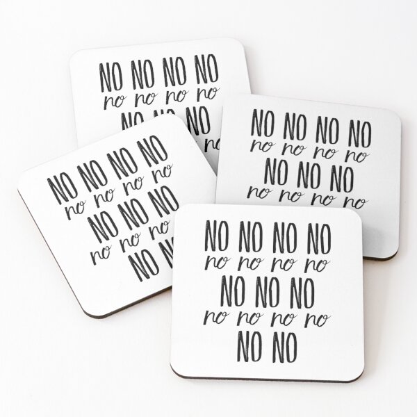 Item preview, No No Funny Gifts--Black Text designed and sold by MerciMe.