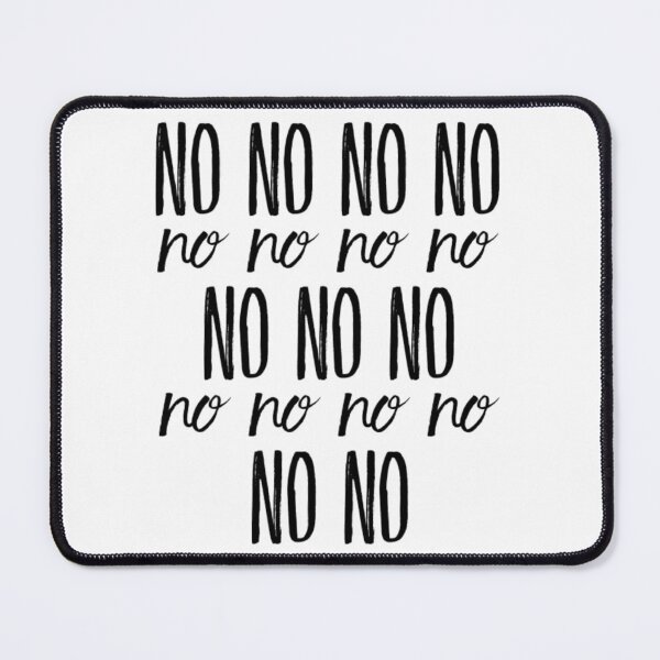 Item preview, No No Funny Gifts--Black Text designed and sold by MerciMe.