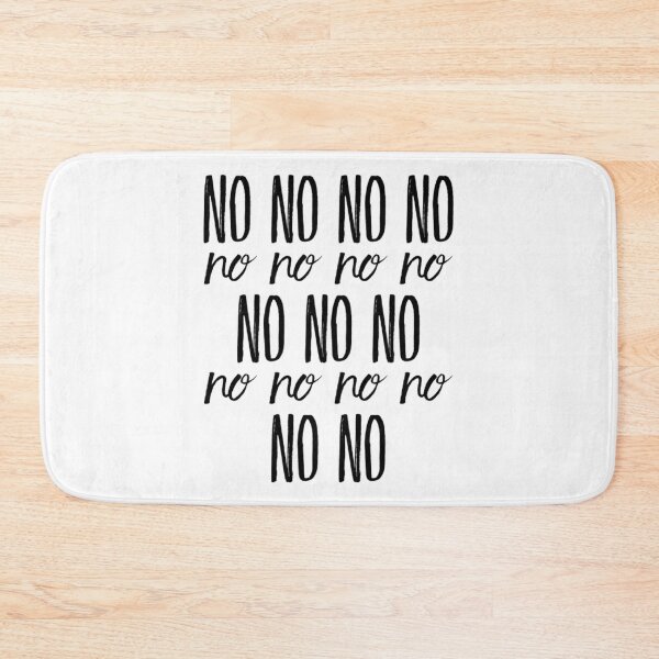 Item preview, No No Funny Gifts--Black Text designed and sold by MerciMe.