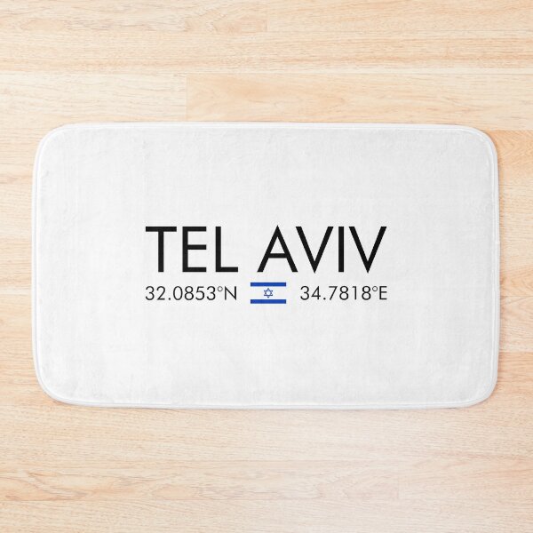 Item preview, Israel - Tel Aviv City Coordinates designed and sold by n0madd.