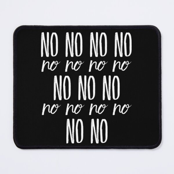 Item preview, No No Funny Gifts- white Text designed and sold by MerciMe.