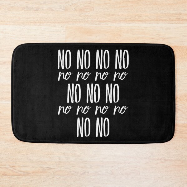 Item preview, No No Funny Gifts- white Text designed and sold by MerciMe.