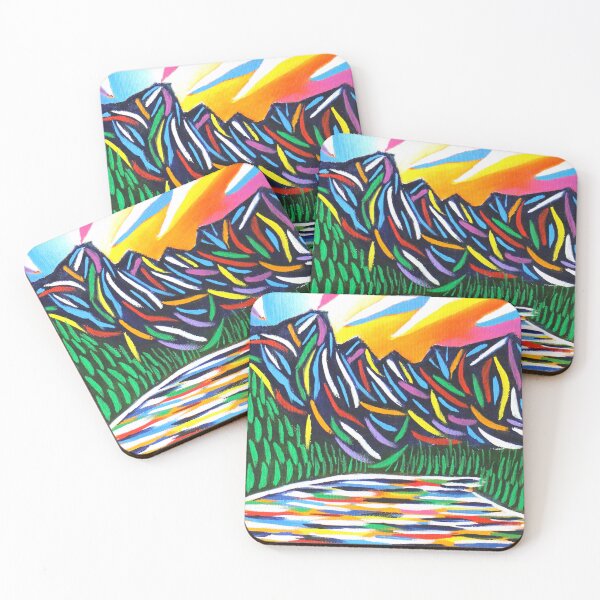 Item preview, Lake Louise Canadian Mountain Landscape designed and sold by Kitslam Art.