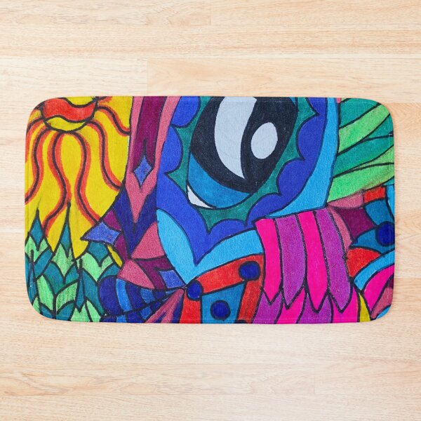 Item preview, Abstract Eye Sun Leaves  designed and sold by artbyalette.