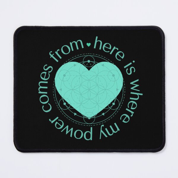 Item preview, sacred geometry heart floor pillow designed and sold by MagicWolfStar.