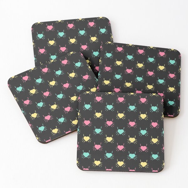 Item preview, Crab heart (black) designed and sold by animinimal.
