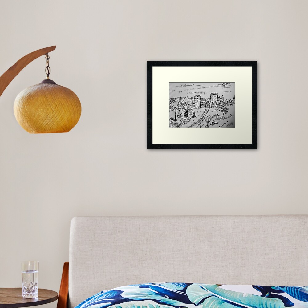 Castle Framed Art Print