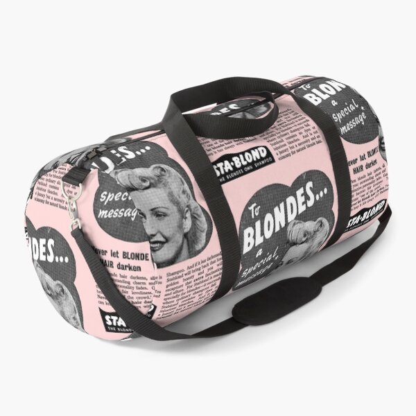 Item preview, SHAMPOO FOR BLONDE HAIR - ADVERT designed and sold by ThrowbackAds.