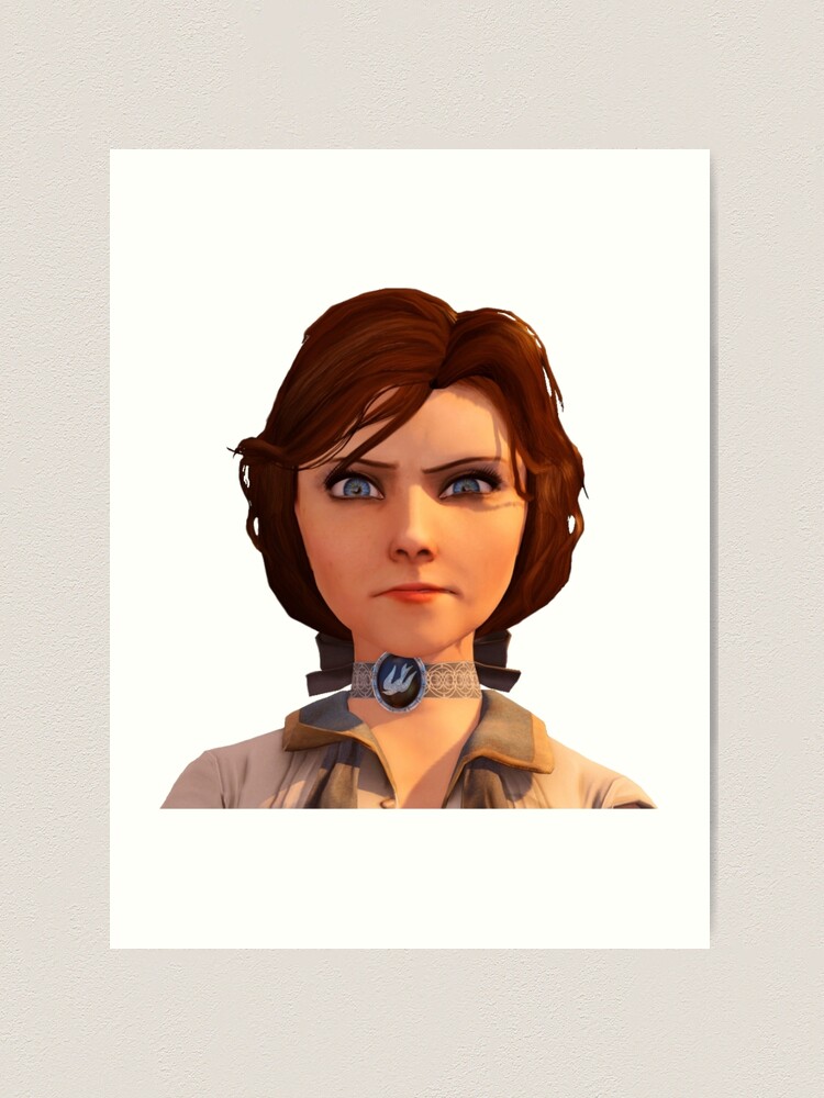 Elizabeth Comstock Bioshock Infinite A6 Postcard Art Print 