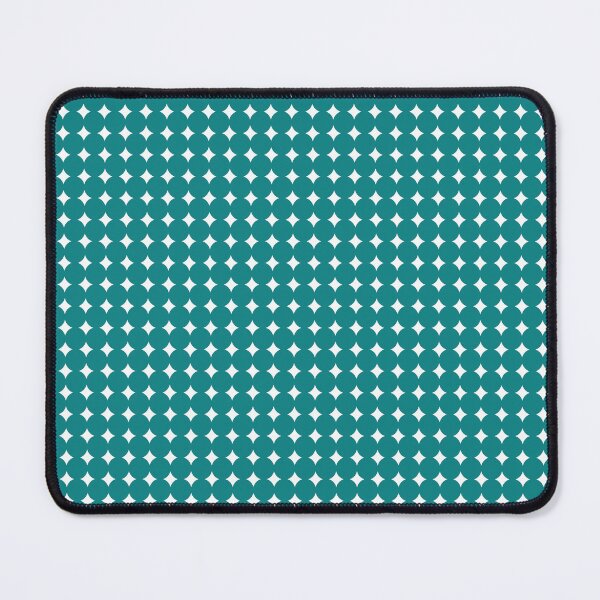 Item preview, Teal Circles And Diamonds designed and sold by burbankdesigns.