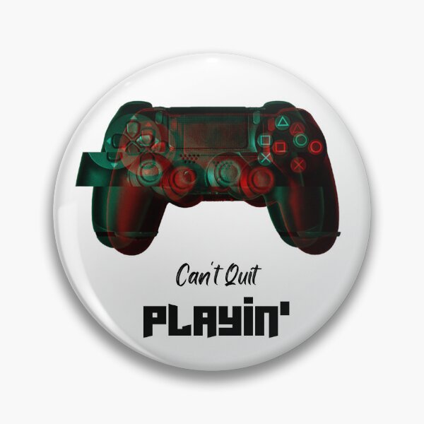 Item preview, Can't Quit Playin - Pro Gamer Motivation White Ink designed and sold by theakrobats.