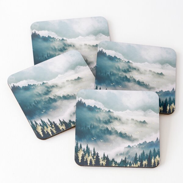 Item preview, Misty Mountains designed and sold by spacefrogdesign.