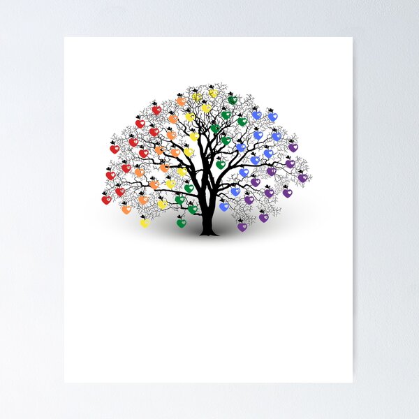 Item preview, Colorful tree of passion  designed and sold by Wis09.