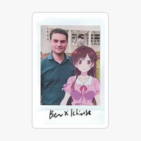 Vista previa del artículo con la obra «Ben Shapiro y su novia de alquiler», diseñado y vendido por WalterBenson.
