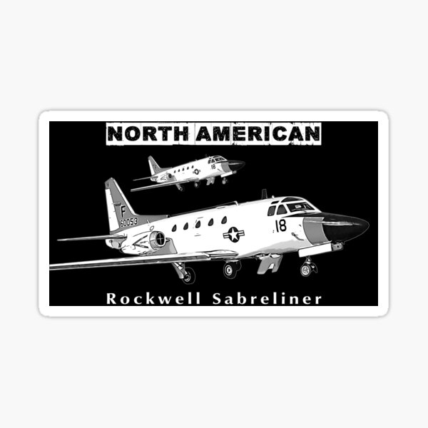 Item preview, North American Sabreliner Aircraft designed and sold by Aerolovers.