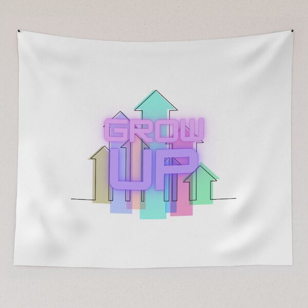 Item preview, grow up  To progress, to rise, to grow designed and sold by mrelax57700.