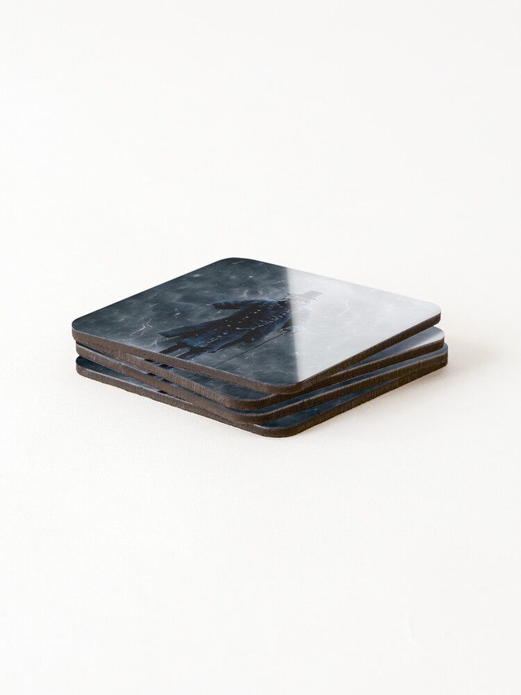 Thumbnail 4 of 5, Coasters (Set of 4), Abstract Jack The Ripper designed and sold by MathiasBorre.