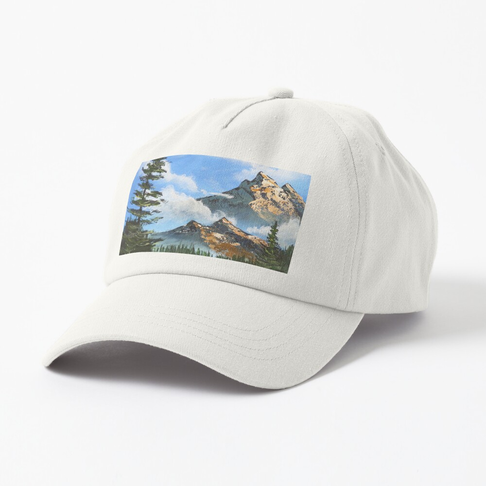 bob ross dad hat