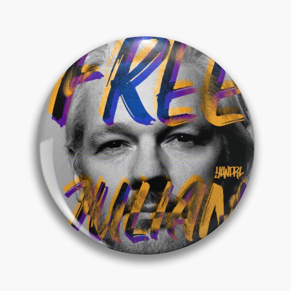 Item preview, Free Julian Assange designed and sold by YLWPRL.