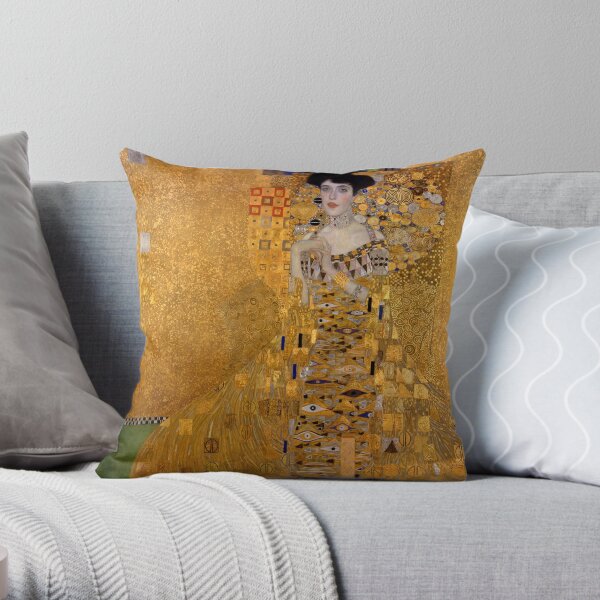 Adele Bloch-Bauer I par Gustav Klimt Coussin