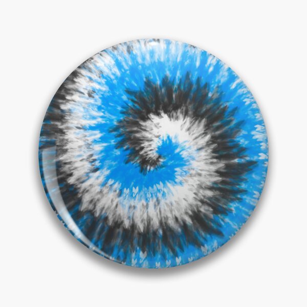 Item preview, Blue and Black Tight Spiral Tie Dye designed and sold by DoubleJDoodles.