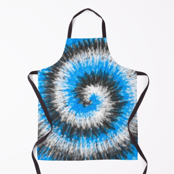 Item preview, Blue and Black Tight Spiral Tie Dye designed and sold by DoubleJDoodles.