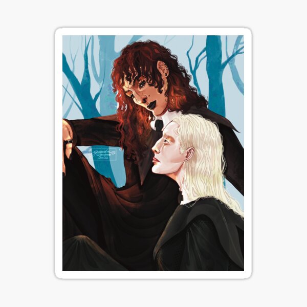 "Hester and Anadil (The School for Good and Evil)" Sticker for Sale by ...