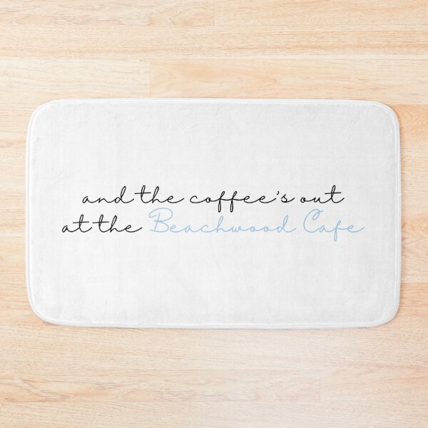 Item preview, beachwood cafe designed and sold by kaleigh’s side projects.