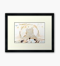 Water Globe Framed Print