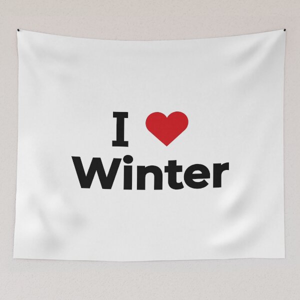 Item preview, I love Winter designed and sold by Moyanana.