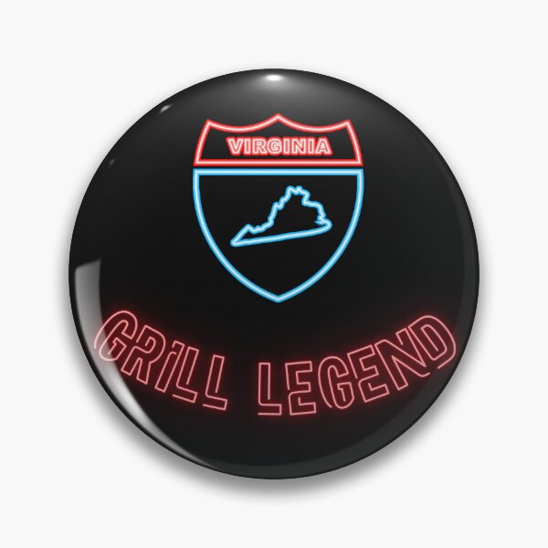 Artikelvorschau, Virginia Grill Legend – Cool Grilling Designed entworfen und verkauft von Iam-Jay.