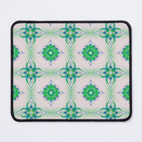 Item preview, Geometrical fractal art of rectangles and fixtures of parallel structures and saturated colors 83 designed and sold by Shape-And-Color.