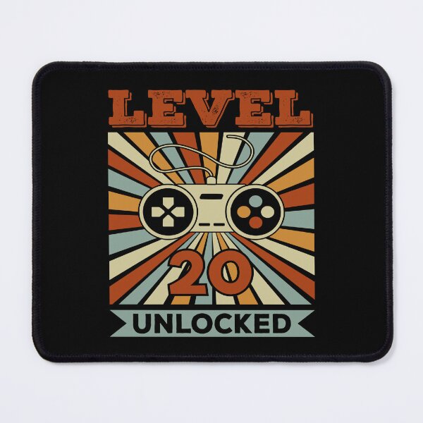 Item preview, Level 20 unlocked happy birthday gift designed and sold by BoriJanis.