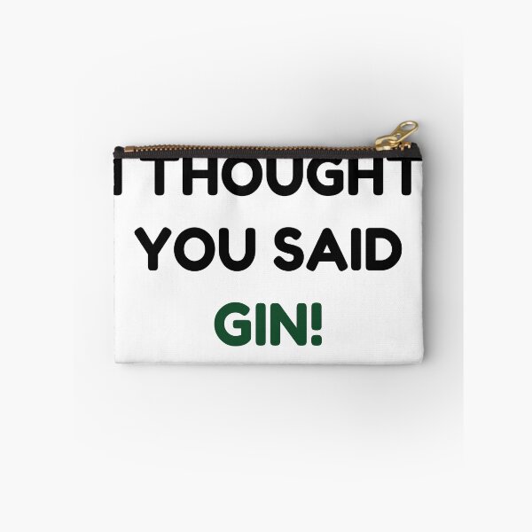 Item preview, Gym? I Thought You Said Gin! designed and sold by StiickitLLC.