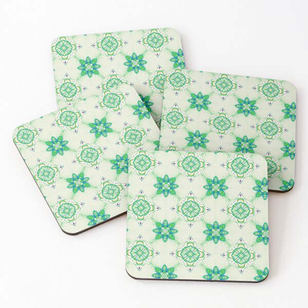 Item preview, Geometrical fractal art of rectangles and fixtures of parallel structures and saturated colors 84 designed and sold by Shape-And-Color.