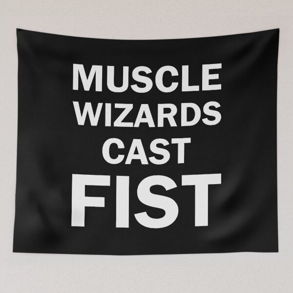 Item preview, Muscle Wizards Cast FIST designed and sold by Technobesity.