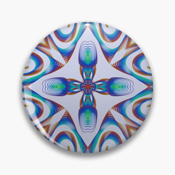 Item preview, Geometrical fractal art of rectangles and fixtures of parallel structures and saturated colors 88 designed and sold by Shape-And-Color.