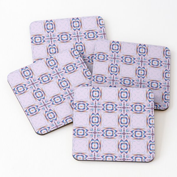 Item preview, Geometrical fractal art of rectangles and fixtures of parallel structures and saturated colors 89 designed and sold by Shape-And-Color.