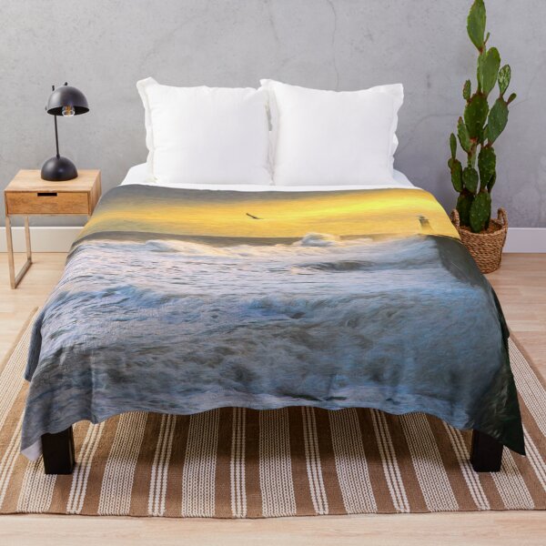 Item preview, Tynemouth Pier storm in the style of Cezanne designed and sold by Violaman.