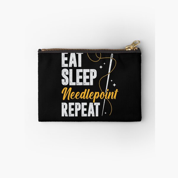 Item preview, Eat Sleep Needlepoint Repeat designed and sold by Marcid95.