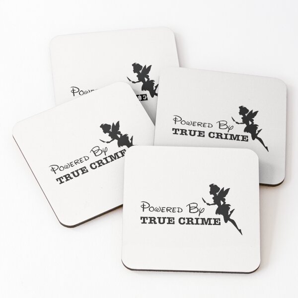 Item preview, Powered by True Crime - Black Text designed and sold by profmuffins.