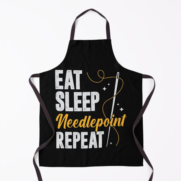 Item preview, Eat Sleep Needlepoint Repeat designed and sold by Marcid95.